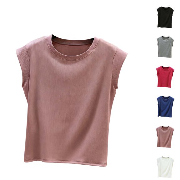 Admvng Womens Soft Tank Tops U-Neck Sleeveless Breathable Casual Shirts