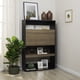 thumbnail image 1 of Mueble Multifuncional Datas Negro Con Café Loomber, 1 of 6