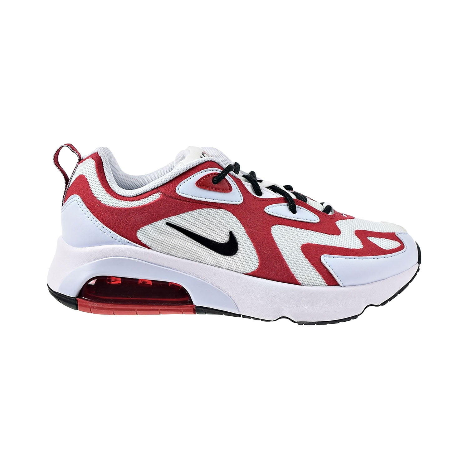 red and white nike air max 200