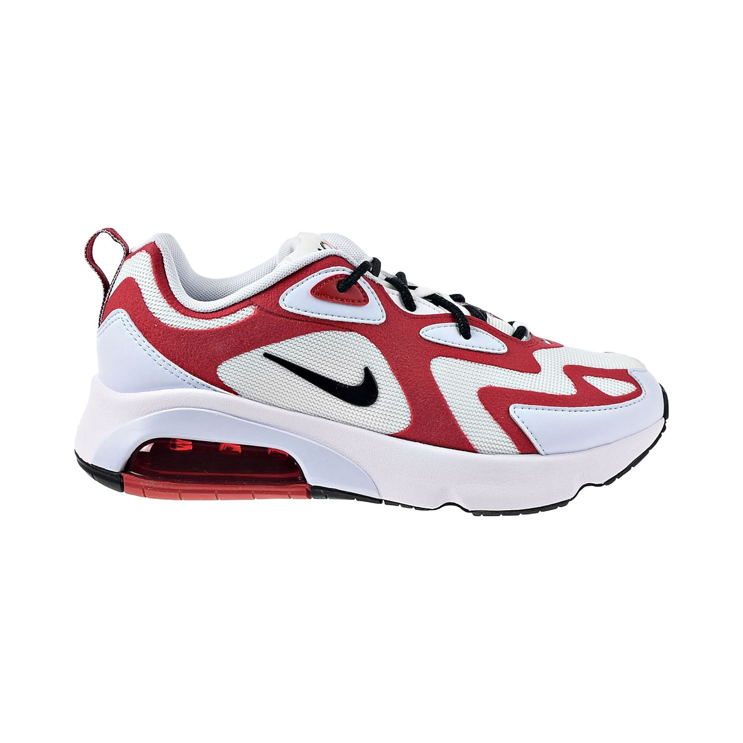 Nike Air Max 200 Icon Clash Women s Shoes White Gym Red Half Blue at6175 103