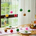 thumbnail image 6 of Glasseam 12 Pcs Hanging Glass Globes Tealight Candle Holder, 3.14" Clear Tea Light Holders Unity Ball Ornaments Flower Aquarium Globe Small Orbs for Wedding Centerpieces Advent Christmas H, 6 of 7