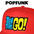 thumbnail image 4 of Teen Titans Go! Logo Foam Snapback Trucker Hat - Unisex for Men and Women, 4 of 5