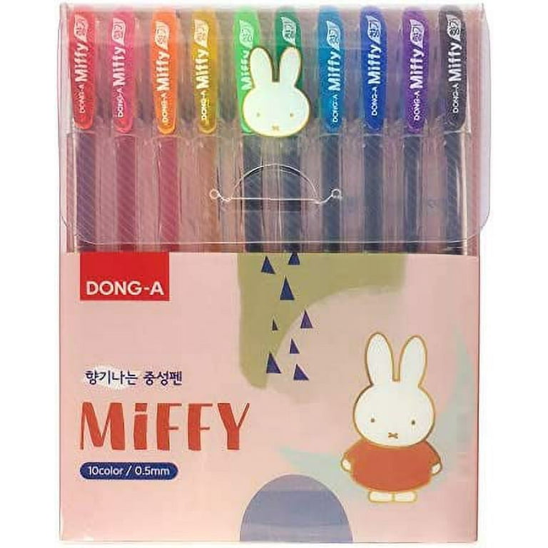  LOVENIMEN Gel Ink Rollerball Pens, 0.3 mm, Dong-a Rabbit Fine  Point Fine-Tech Excellent Smooth Writing, Metal Needle Tip Ink Pen - Black  12 Pack : Office Products