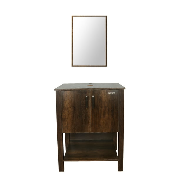 Eclife Bathroom Vanity Without Sink 18 Inches Modern Storage Cabinet With Shelf Wooden Countertop Wood Com Eclife Bathroom Vanity Without Sink 18, 18 Inch Vanity Without Sink