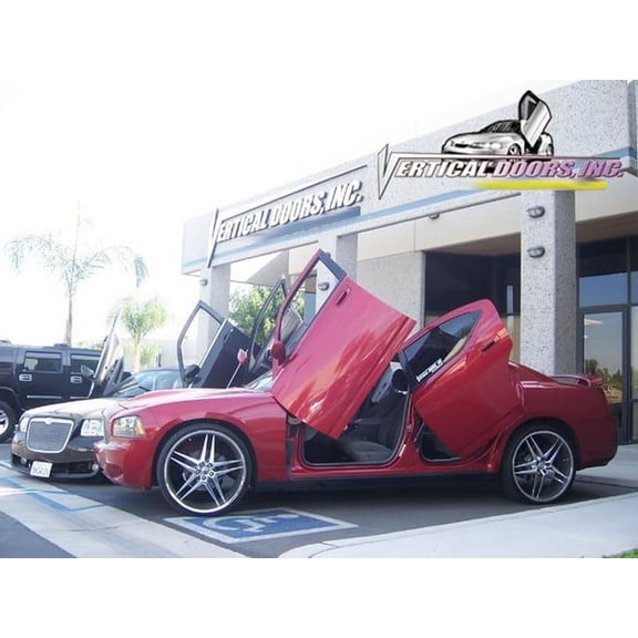 Vertical Doors Inc VDCDC11REAR Lambo Vertical Door Kit Compatible with 2011-2023 Dodge Charger