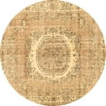 thumbnail image 1 of Ahgly Company Indoor Round Persian Brown Traditional Area Rugs, 6' Round, 1 of 4