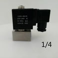 thumbnail image 2 of 304 Stainless Steel High Pressure Car Wash Solenoid Valve 0~300 Bar NC Normally Closed Solenoid Valve 3/8"-1" NPT BSP 2 Way, 2 of 2