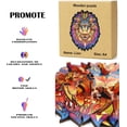 thumbnail image 3 of Puzle de madera HUOGUO Cool Lion Animals 144 piezas, 3 of 5