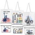 thumbnail image 1 of Bolsa Reginary City Souvenirs Nueva York Italia Chicago Seattle, 1 of 6