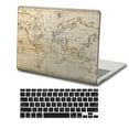 thumbnail image 3 of KSK KAISHEK Compatible MacBook Pro 14" Case 2023 2022 2021 Rel. Model M2 A2779 A2442 M1, Plastic Hard Case Shell Cover, Geography 93, 3 of 5
