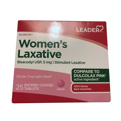 Dulcolax Pink Bisacodyl 5 Mg Laxative Tablets, Womens, 25 Ea, 3 Pack
