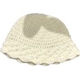 thumbnail image 2 of CoCopeaunts Bucket Hats for Women Soft Folding Fisherman Hat Autumn Winter Warm Pure Color Knit Handmade Ladies Bucket Cap, 2 of 8