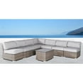thumbnail image 2 of Living Source International 8-Piece Sectional Seating Group with Cushions - Gray, 2 of 2