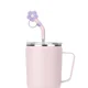 thumbnail image 4 of Funda de pajita para taza Stanley, bonita funda de pajita compatible con vasos de 30 y 40 oz con asa, funda de pajita de silicona con forma de flor de 10 mm/0,4 pulgadas, 4 of 6