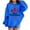 01-Blue, variant on Atogsazn Kids Girls Christmas Hoodies Casual Oversized Fleece Long Sleeve Pullover Sweatshirt Fall Winter Tops Clothes 03-Gray 13-14 Years Fashion