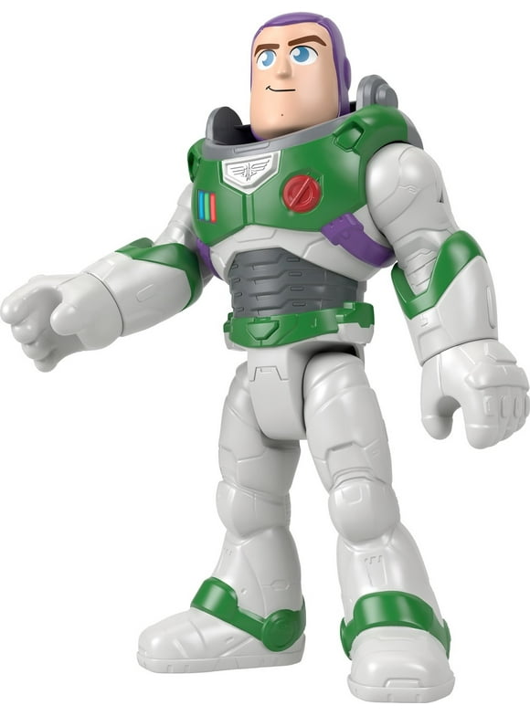 Disney and Pixar Lightyear Toy Imaginext Buzz Lightyear XL Figure, 10 In Tall, Space Ranger Alpha