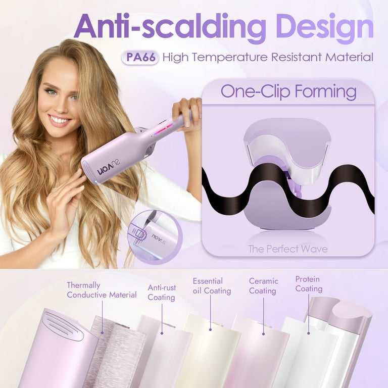 Hair waver machine top