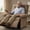 Dark Brown#A, variant on UHOMEPRO Small Electric Recliner Chair for Seniors, Compact Recliner for Small Spaces with Wider Seat Comfort, Easy Remote Control, Adjustable Backrest & Footrest
