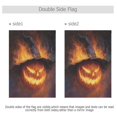 thumbnail image 5 of Wobogo Flaming Pumpkin Garden Flag 28×40 Inch Double Sided For Outdoor Yard Decoration, 5 of 6
