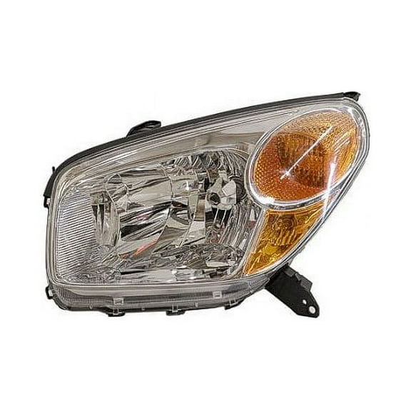 Left Driver Side Headlight Assembly - Compatible with 2004 - 2005 Toyota RAV4