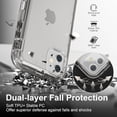 thumbnail image 5 of for iPhone 15 Plus Case, Heavy Duty Shockproof Protection Phone Cases, Anti-Drop, Triple Layer Transparent Protective Cover Compatible with iPhone 15 Plus, 6.7 inch,Crystal Pink, 5 of 7