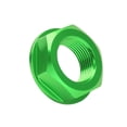 thumbnail image 3 of Tuerca del eje de la rueda trasera de la motocicleta M22x1.5 Reemplazo de aluminio para Kawasaki KX125 2003-2008Verde, 3 of 14