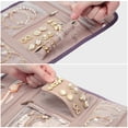thumbnail image 3 of Organizador de joyas de viaje BELALIFE Morado, 3 of 6