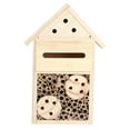thumbnail image 3 of Garden  Nesting Box, Durable Wood Bee House For Beneficial Bugs  Pollinators, Eco,Friendly Shelter, 3 of 6