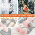 thumbnail image 2 of Women's Ankle Running Sports  Socks Mesh Cushioned Breathable Low Cut Short Cotton Athletic Sock 6 Pairs, 2 of 6