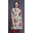 thumbnail image 5 of Bimba Indian Short Kurtis For Women Printed Tunic Roll Up Sleeve Shirt, 5 of 6
