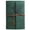dark green, variant on Leather Journal Notebook Refillable Notebook 160 Unlined Pages Vintage Journal NotebookTravel Journal 6.5x9in