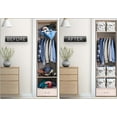 thumbnail image 6 of Sorbus Fabric Foldable Storage Cubes Organization Bins, Great for Home Organization, Living Room, Cube Storage Bins, for Closet, Nursery, Playroom, College Dorm, Marble Print Fabric, White, 6 of 7