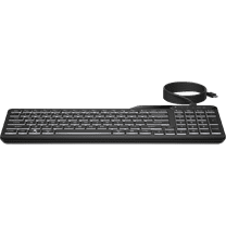 HP 400 Backlit Wired Keyboard