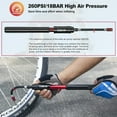 thumbnail image 2 of Tiakia Mini Bike Pump,Portable Compact Bicycle Pump ,High Pressure Frame Pump 260PSI- Air Hand Pump Fit Presta,, 2 of 5