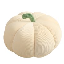 13.8" Halloween Pumpkin Floor Pillow - Oversized Plush Throw Cushion for Kids, Girls & Home Decor, Cute Pumpkin-Shaped Seating Pad & Decorative Accent