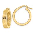 thumbnail image 1 of Quality Gold TF2068 14K Yellow Gold Polished Hoop Earrings, 1 of 1