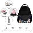 thumbnail image 3 of Johnny Depp Shoulder Backpack Casual Rucksack Bookbag Lightweight Prints Daypack, 3 of 8