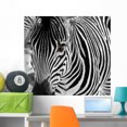 thumbnail image 1 of Zebra Wall Mural by Wallmonkeys Peel and Stick Graphic (36 in W x 33 in H) WM15402, 1 of 4