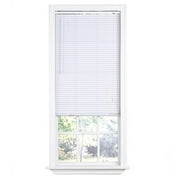 Angle View: 1" Premium Room-Darkening Blind, Winter White, 31" x 64"