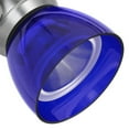 thumbnail image 4 of Metal and Clear Polycarbonate LED Track Fixture, Blue and Silver- Saltoro Sherpi, 4 of 5