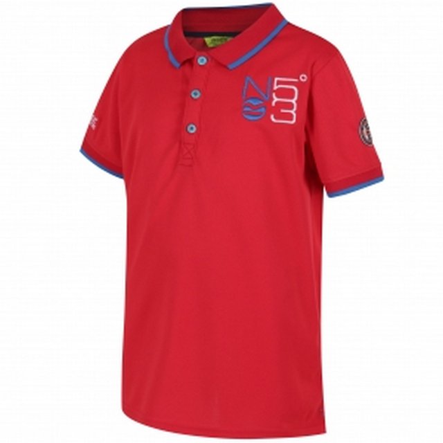 Regatta Great - Polo de manga corta modelo Talor para niño (Rosa chillón) Regatta UTRG3200_P