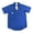 Royal/Fayetteville State, variant on ProEdge Men's Sports Team Logo Short Sleeve Button-Down Shirt (Navy/Georgia Tech, S)