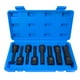 thumbnail image 1 of Juego de dados de impacto con punta hexagonal y llave Allen de 1/2 pulg. H5-H19, 1 of 6