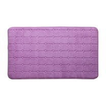 Home Gifts Matoen Bathroom Rug Mat, Extra Soft and Absorbent Non Slip Plush Floor Carpet Purple 19.6x31.5 Inch