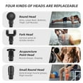 thumbnail image 7 of Cordless Massage Gun with Deep Tissue, Snailax Massage Gun for Athletes for Pain Relief, Christmas Gifts, 7 of 7