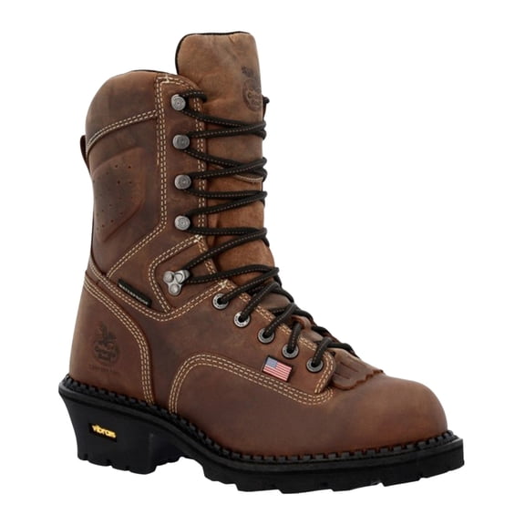 Georgia Boot USA Logger Composite Toe Waterproof Work Boot