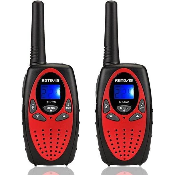 ved godt Observatory Investere Retevis RT628 Walkie Talkies for Kids 22CH Long Range 2 Way Radio for 5-13  Years Old Boys Girls(Red, 2 Pack) - Walmart.com