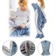 thumbnail image 3 of Shark Blanket Adult, Shark Blanket Super Soft Cozy Flannel Hoodie, Shark Wearable Blanket, Shark Blanket Hoodie Sleeping Bag, 3 of 5
