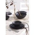 thumbnail image 3 of Oneida 365 Ridge Black 12 Piece Dinnerware Set, 3 of 8