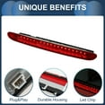 thumbnail image 4 of Luces de freno LED únicas para Mini Cooper R58 Coupe 2012-2015, carcasa roja de plástico impermeable, 4 of 7